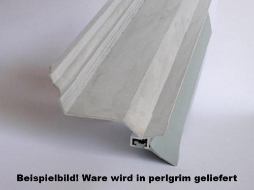 Dichtlippe hellgrau 16mm l zum Einziehen in Profilsysteme - StegplattenHeld  - Doppelstegplatten