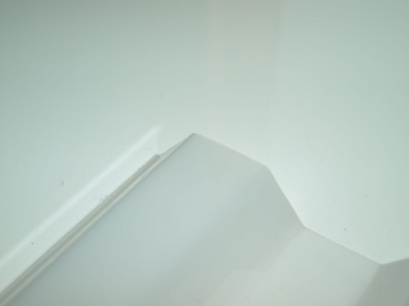 Lichtplatte Polycarbonat 76/18 Spundwand Weiß-Opal #4