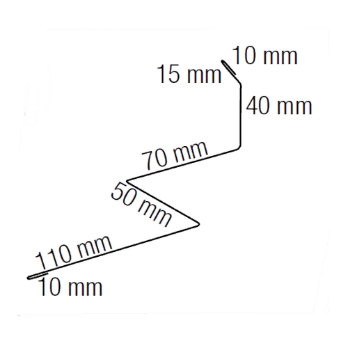 Selbstentlüftender Wandanschluss | Stahl 0,5 mm #2