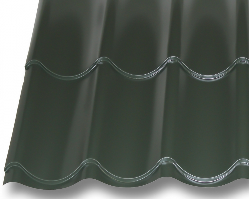 Pfannenblech W2/1060 Pfannenprofil - Antitropf - Stahl 0,5mm #3