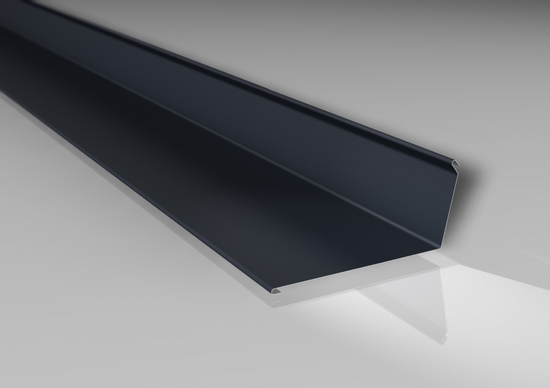 Wandanschluss Typ 4 | 220 x 150 mm | 90° | Stahl 0,5 mm #1