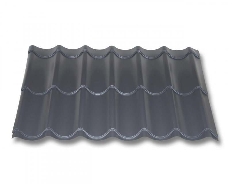 Pfannenblech W2/1060 Pfannenprofil - Antitropf - Stahl 0,5mm #1