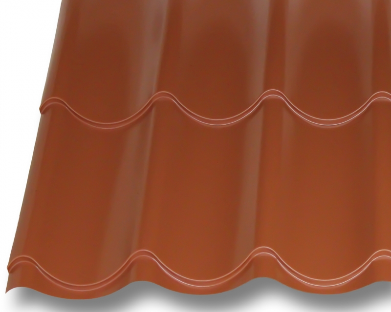 Pfannenblech W2/1060 Pfannenprofil - Antitropf - Stahl 0,5mm #3