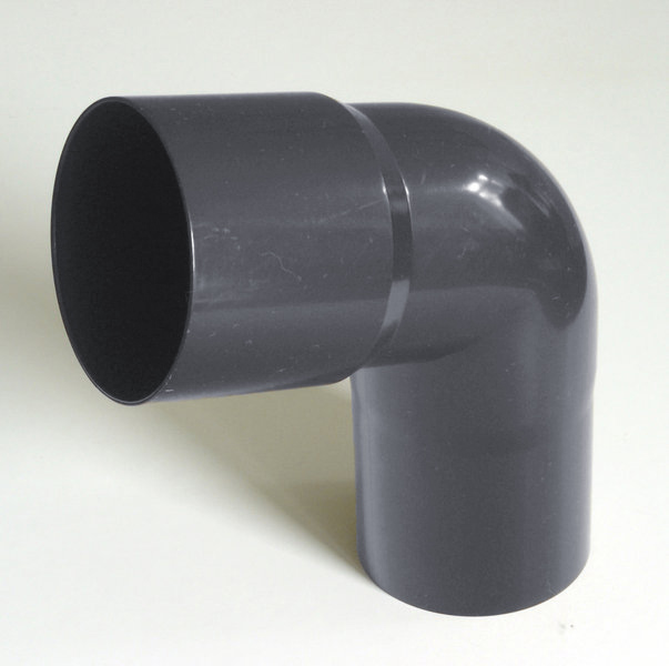 90 mm PVC - Fallrohrbogen #1