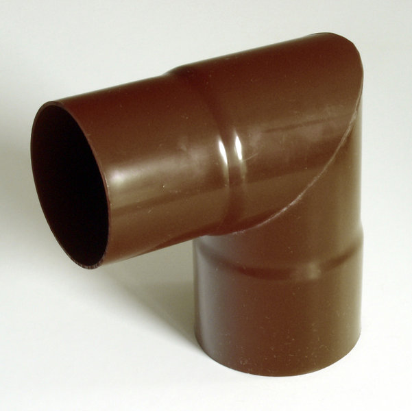 90 mm PVC - Fallrohrbogen #1