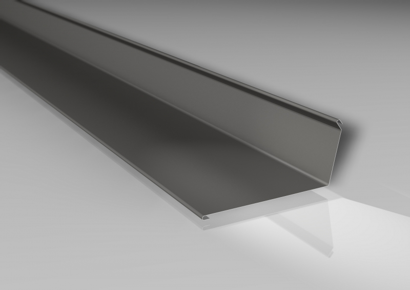 Wandanschluss Typ 5 | 220 x 150 mm | 95° | Aluminium 0,70 mm #1