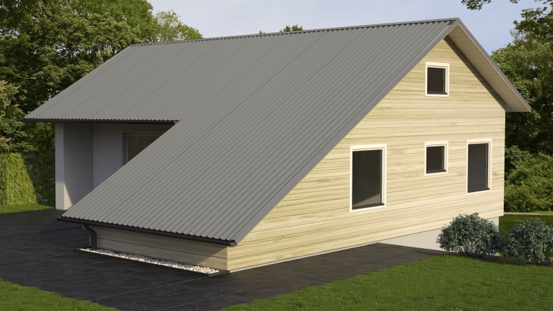Trapezblech W20/1100 Dachplatten - Antitropf - Aluminium 0,70mm #2